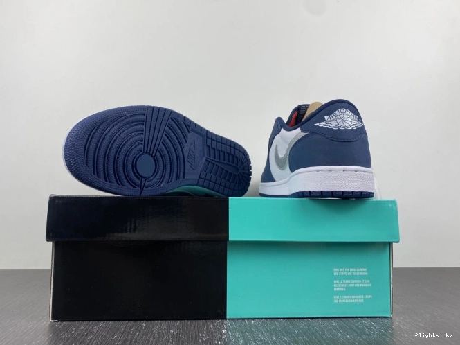 Navy Midnight SB Jordan 1 CJ7891-400 Low 1007